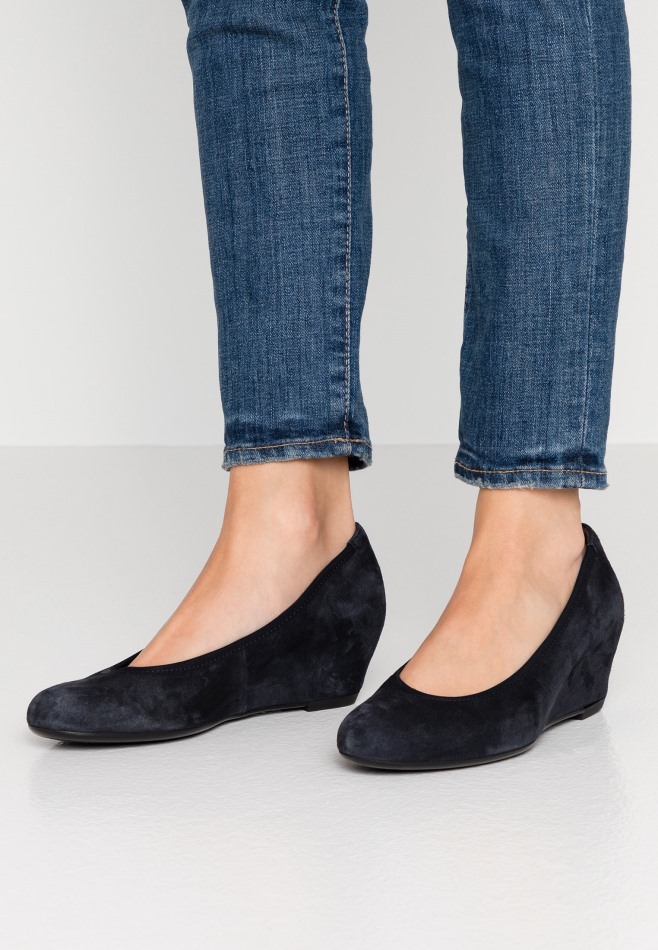 Ballerines Gabor | Bleu Foncé Exclusif